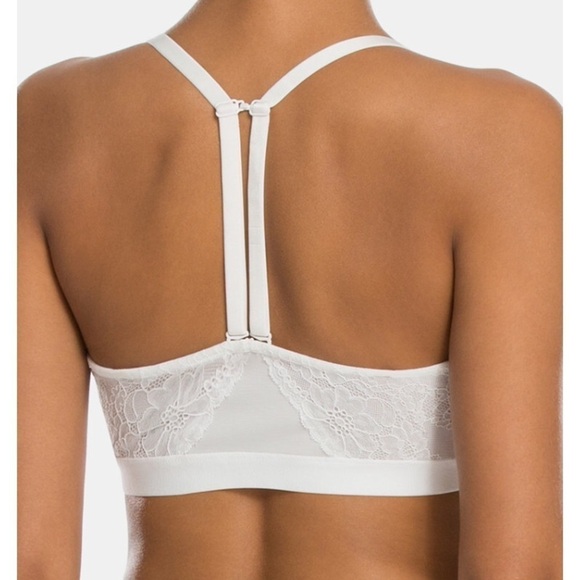 SPANX Embroidered Floral Lace Bralette Bra Size XS - Picture 1 of 8